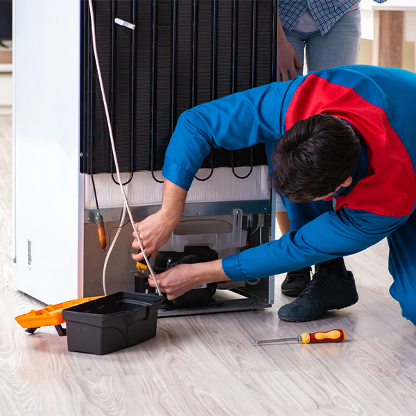 how much do you charge for refrigerator repair services in Burnside LA